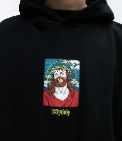 RIPNDIP Lord Savior Nerm Hoodie - Black -Skateboard Kortingswinkel ripndip lord savior nerm hoodie black 2