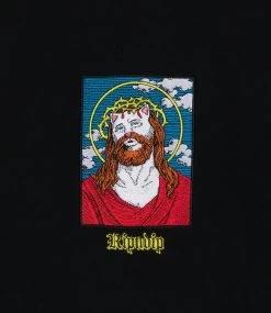 RIPNDIP Lord Savior Nerm Hoodie - Black -Skateboard Kortingswinkel ripndip lord savior nerm hoodie black 3