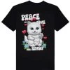 RIPNDIP Peace Love Ripndip T-Shirt - Black 1 RIPNDIP Peace Love Ripndip T-Shirt - Black -Skateboard Kortingswinkel ripndip peace love ripndip t shirt black