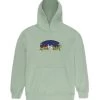 RIPNDIP Summer Friends Hoodie - Sage -Skateboard Kortingswinkel ripndip summer friends hoodie sage