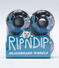 RIPNDIP Welcome To Heck Skate Wheels Black - 52Mm -Skateboard Kortingswinkel ripndip welcome to heck skate wheels black 52mm 3
