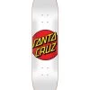SANTA CRUZ Classic Dot Deck White - 8.0