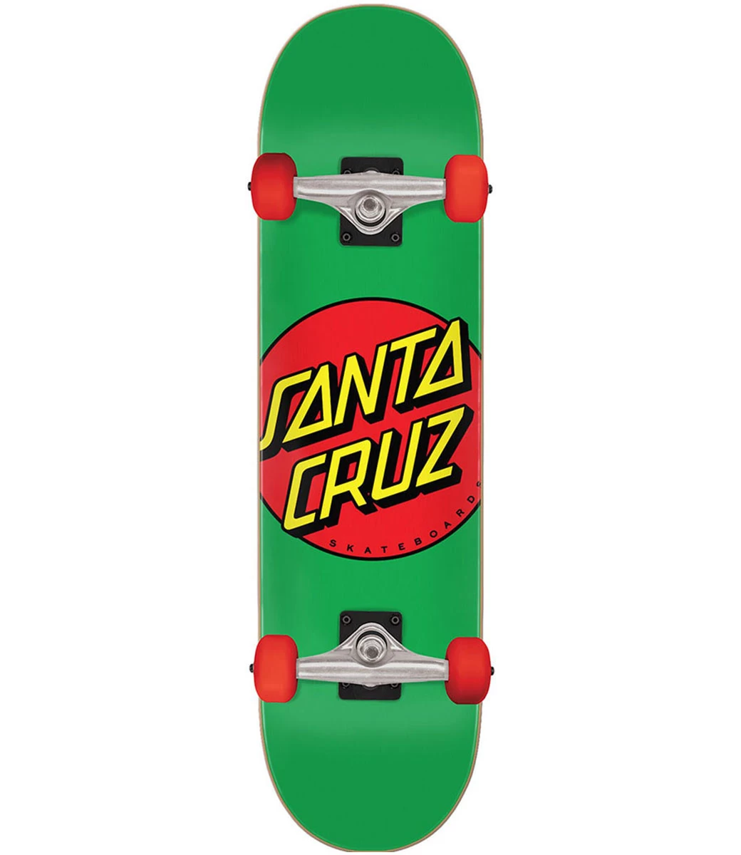 SANTA CRUZ Classic Dot Mid Complete Green/Red - 7.8 4 SANTA CRUZ Classic Dot Mid Complete Green/Red - 7.8 - Afbeelding 2