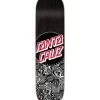 SANTA CRUZ Flier Collage Dot Deck Black - 8.125 -Skateboard Kortingswinkel santa cruz flier collage dot deck black 8125