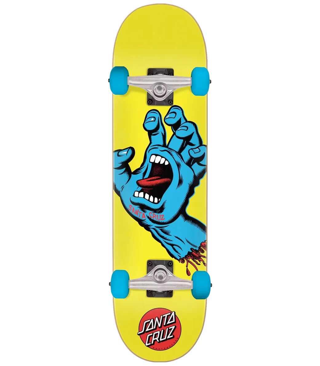 SANTA CRUZ Screaming Hand Mini Complete Yellow - 7.75 4 SANTA CRUZ Screaming Hand Mini Complete Yellow - 7.75 - Afbeelding 2