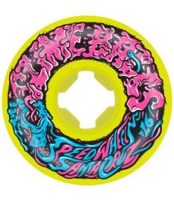 SANTA CRUZ Slime Balls Vomit 2 Mini Yellow/pink/blue - 54 Mm 97 A