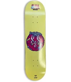 SLAM Slam Balls Deck Yellow - 8.0 -Skateboard Kortingswinkel slam slam balls deck yellow 80 1