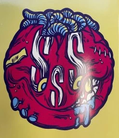 SLAM Slam Balls Deck Yellow - 8.0 -Skateboard Kortingswinkel slam slam balls deck yellow 80 5