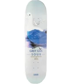 SOUR Gustav Grey Gus Deck - 8.0 -Skateboard Kortingswinkel sour gustav grey gus deck 80 1