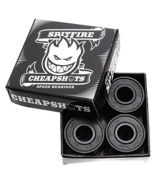 SPITFIRE WHEELS Cheapshots Bearings - Black 3 SPITFIRE WHEELS Cheapshots Bearings - Black
