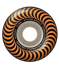 SPITFIRE WHEELS F4 Classic Swirl White/Orange - 53Mm 99A