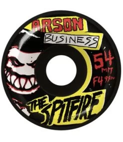SPITFIRE WHEELS F4 Conical Arson Business - 54Mm 99A