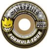 SPITFIRE WHEELS F4 Conical White/Yellow & Black - 54Mm 99A -Skateboard Kortingswinkel spitfire wheels f4 conical white yellow black 54mm