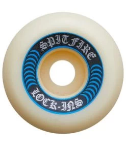 SPITFIRE WHEELS F4 Lock Ins White/Blue - 55Mm 99A