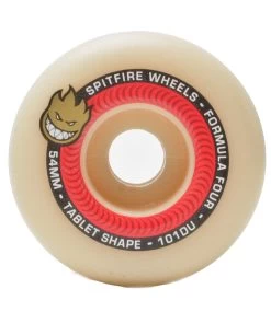 SPITFIRE WHEELS F4 Tablet Natural/Red - 54Mm 101A 5 SPITFIRE WHEELS F4 Tablet Natural/Red - 54Mm 101A -Skateboard Kortingswinkel spitfire wheels f4 tablet natural red 54mm 101a 1