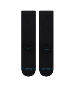 STANCE Beatrice Domond Crew Sock - Black -Skateboard Kortingswinkel stance beatrice domond crew sock black 3