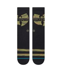 STANCE Clan In Da Front Crew Sock - Black -Skateboard Kortingswinkel stance clan in da front crew sock black 2