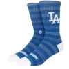 STANCE Dodgers Twist Crew Sock - Royal -Skateboard Kortingswinkel stance dodgers twist crew sock royal