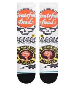 STANCE Grate - Vintage White -Skateboard Kortingswinkel stance grate vintage white 2