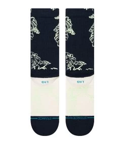 STANCE Haiku Garden - Navy -Skateboard Kortingswinkel stance haiku garden navy 3