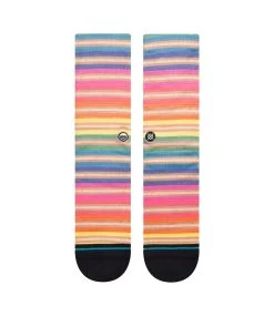 STANCE Haroshi Stripe Crew Sock - Multi -Skateboard Kortingswinkel stance haroshi stripe crew sock multi 2