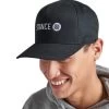 STANCE Icon Snapback Hat - Black -Skateboard Kortingswinkel stance icon snapback hat black