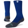 STANCE Icon Sport Crew - Bright Royal Blue -Skateboard Kortingswinkel stance icon sport crew bright royal blue