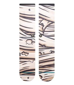 STANCE Mummy T - Tan -Skateboard Kortingswinkel stance mummy t tan 3