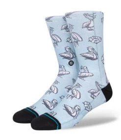 STANCE Nigel Crew Sock - Lightblue