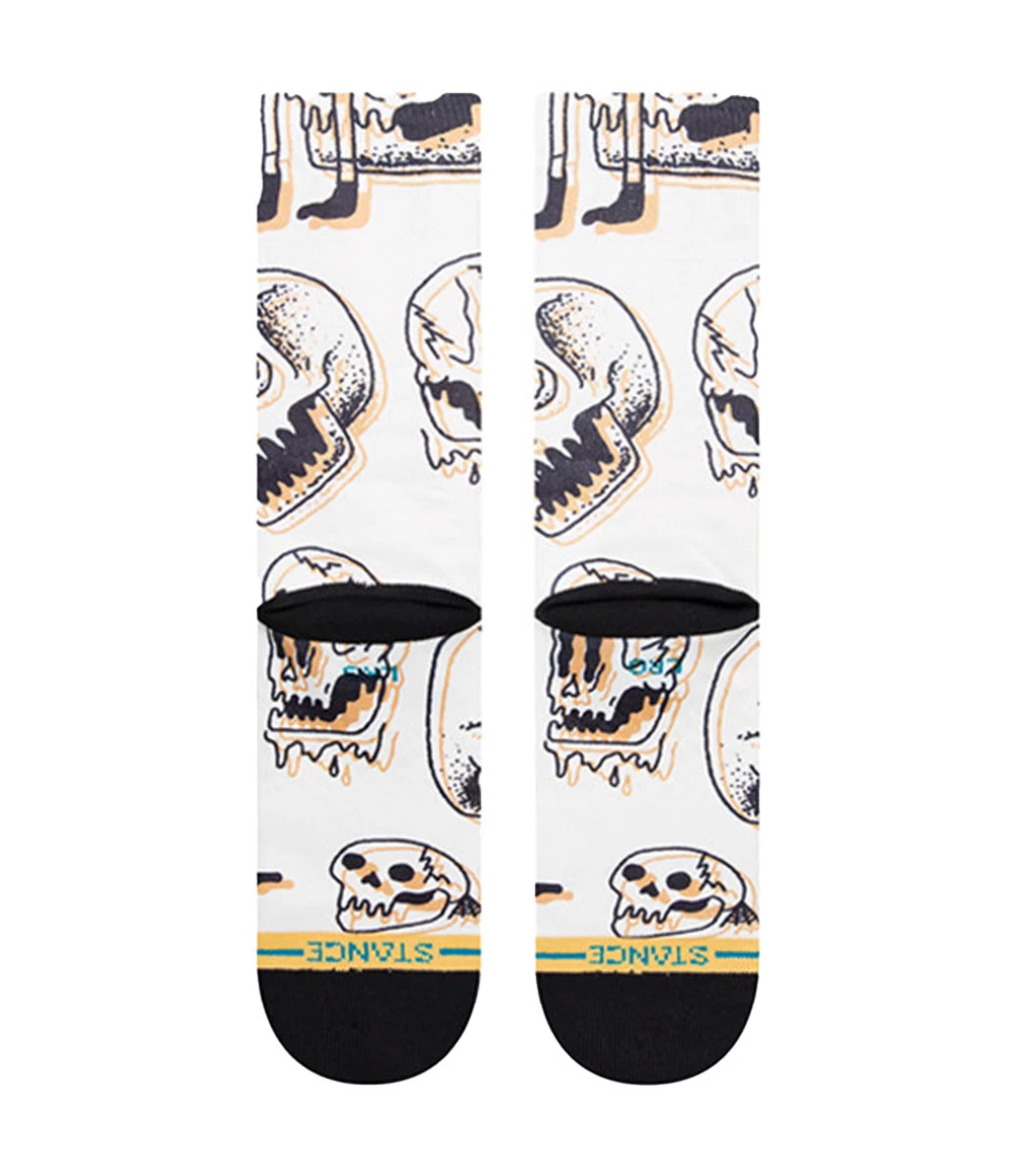 STANCE Talkin Heads - Vintage White 5 STANCE Talkin Heads - Vintage White - Afbeelding 3