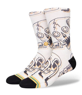 STANCE Talkin Heads - Vintage White 3 STANCE Talkin Heads - Vintage White