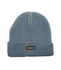 THEORIES OF ATLANTIS 2 Tone Knit Beanie - Cream