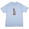 THEORIES OF ATLANTIS Cat Goddes Tee - Light Blue -Skateboard Kortingswinkel theories of atlantis cat goddes tee light blue