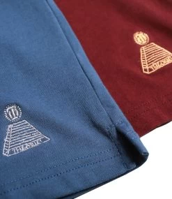 THEORIES OF ATLANTIS Football Tee - Blue -Skateboard Kortingswinkel theories of atlantis football tee blue 6