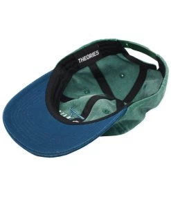 THEORIES OF ATLANTIS Paranormal Snapback Hat - Green Denim/Navy -Skateboard Kortingswinkel theories of atlantis paranormal snapback hat green 2