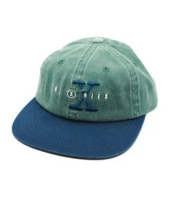 THEORIES OF ATLANTIS Paranormal Snapback Hat - Green Denim/Navy