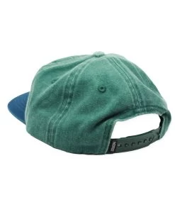THEORIES OF ATLANTIS Paranormal Snapback Hat - Green Denim/Navy -Skateboard Kortingswinkel theories of atlantis paranormal snapback hat green 5