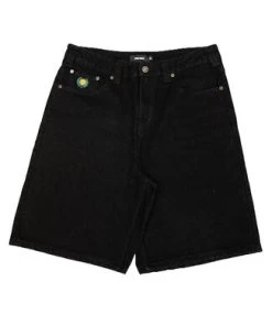THEORIES OF ATLANTIS Plaza Denim Short - Black