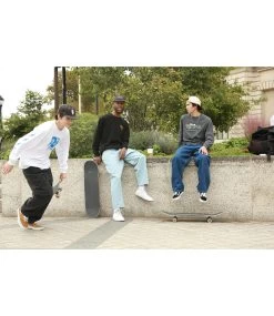 THEORIES OF ATLANTIS Plaza Jeans - Lightwash Blue -Skateboard Kortingswinkel theories of atlantis plaza jeans lightwash blue 2