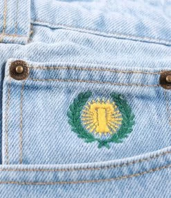 THEORIES OF ATLANTIS Plaza Jeans - Lightwash Blue -Skateboard Kortingswinkel theories of atlantis plaza jeans lightwash blue 6