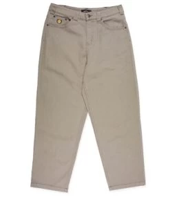 THEORIES OF ATLANTIS Plaza Jeans - Sand/Contrast Stitch