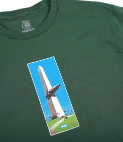 THEORIES OF ATLANTIS The Incident Tee - Forest Green -Skateboard Kortingswinkel theories of atlantis the incident tee forest green 2