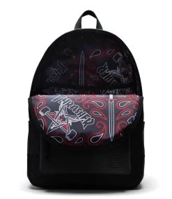 Thrasher Classic X-Large Backpack - Black -Skateboard Kortingswinkel thrasher classic x large backpack black 2