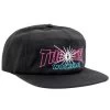 THRASHER Nova Snapback - Black -Skateboard Kortingswinkel thrasher nova snapback black