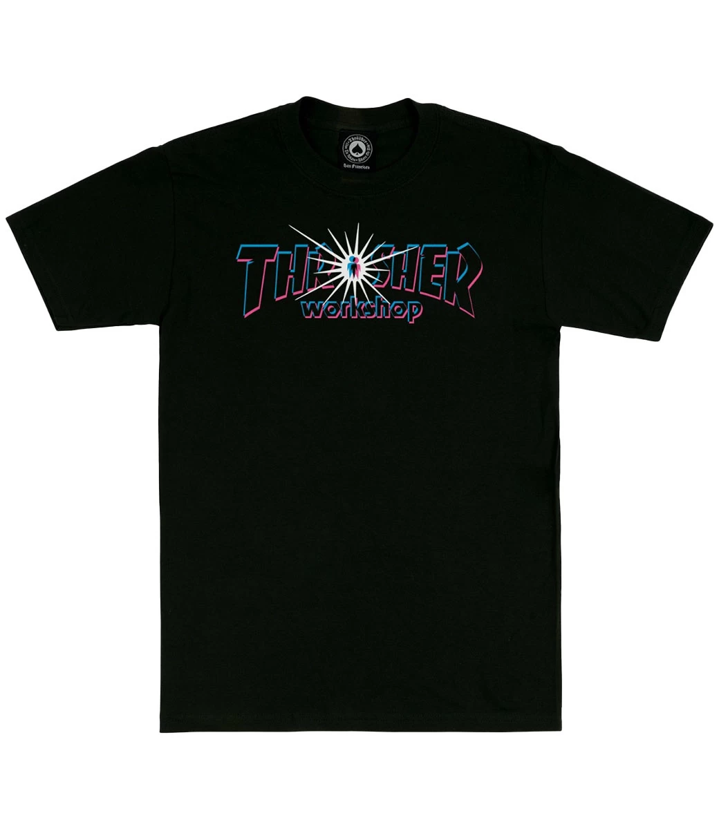 THRASHER Nova T-Shirt - Black 4 THRASHER Nova T-Shirt - Black - Afbeelding 2