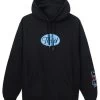 TIRED Crawl Pullover Hood - Black -Skateboard Kortingswinkel tired crawl pullover hood black