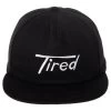 TIRED Old Mobil 5 Panel Cap - Black