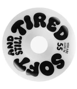 TIRED Soft & Still Wheels White - 55mm