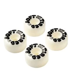 TIRED Soft & Still Wheels White - 55mm -Skateboard Kortingswinkel tired soft still wheels white 55mm 6