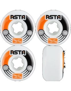 Tom Asta Pro Slim White - 52Mm 99A -Skateboard Kortingswinkel tom asta pro slim white 52mm 99a 2